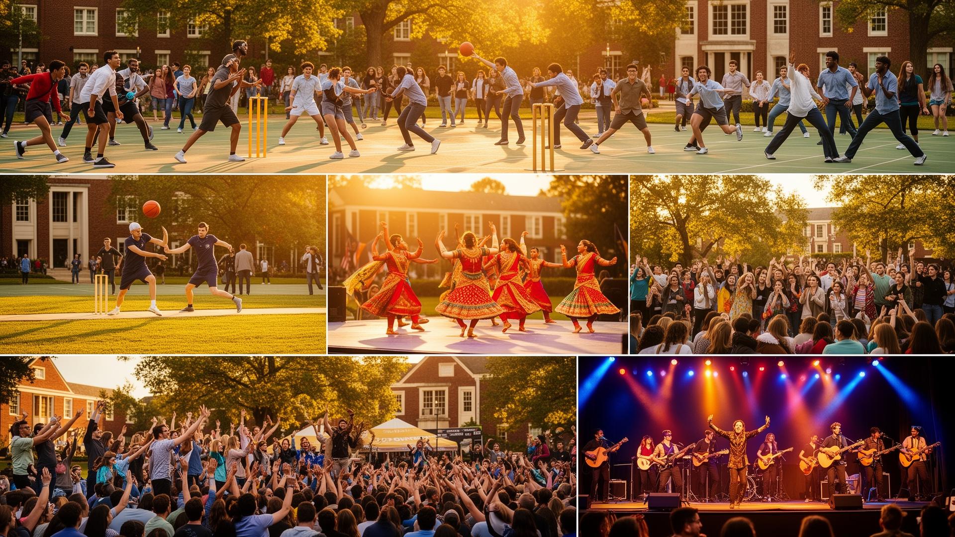 Campus life at C.M.C.S. College
